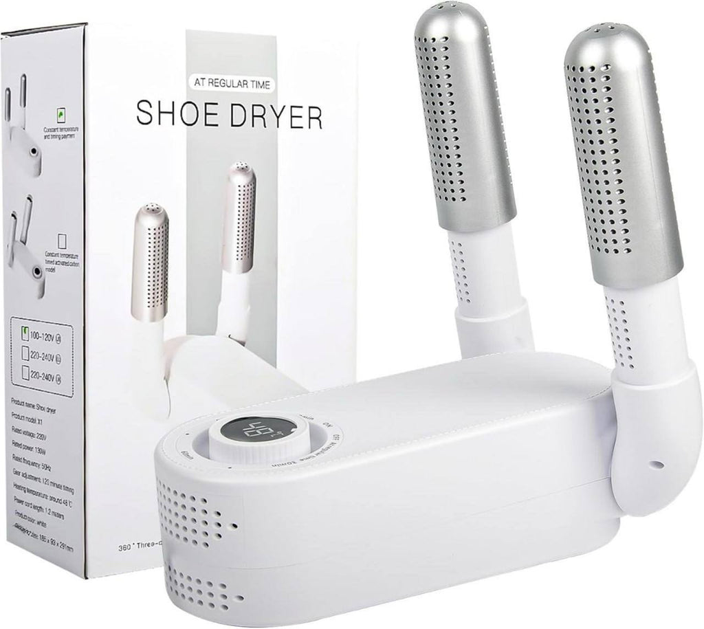 Electric Shoe Dryer | Glove Dryer | Dry Wet Shoes with 360°Heat Blower | Electric Shoe Warmer | Socks Dryer |