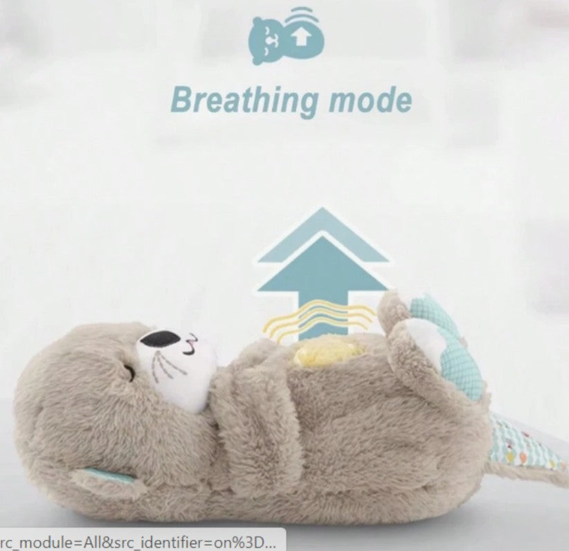 Breathing Teddy Bear with Music, Sound, Light and Breathing Motion
