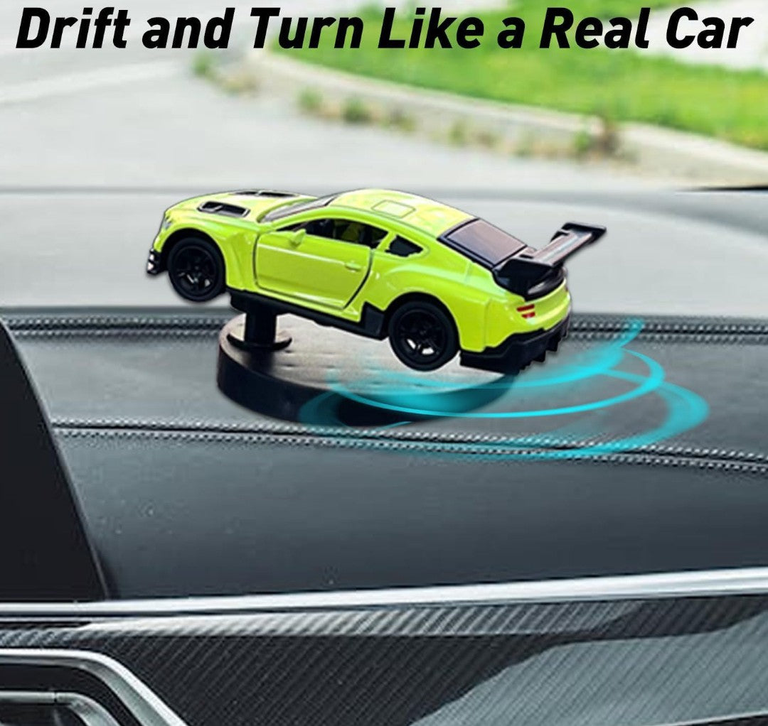Car Dashboard Drift Car | Car Dashboard Ornaments | Car Dashboard Decoration Items | Car Accessories for Dashboard | Dashboard Drifting Toy | Interior Dash Ornament | Car Model Drifting Spin Ornament