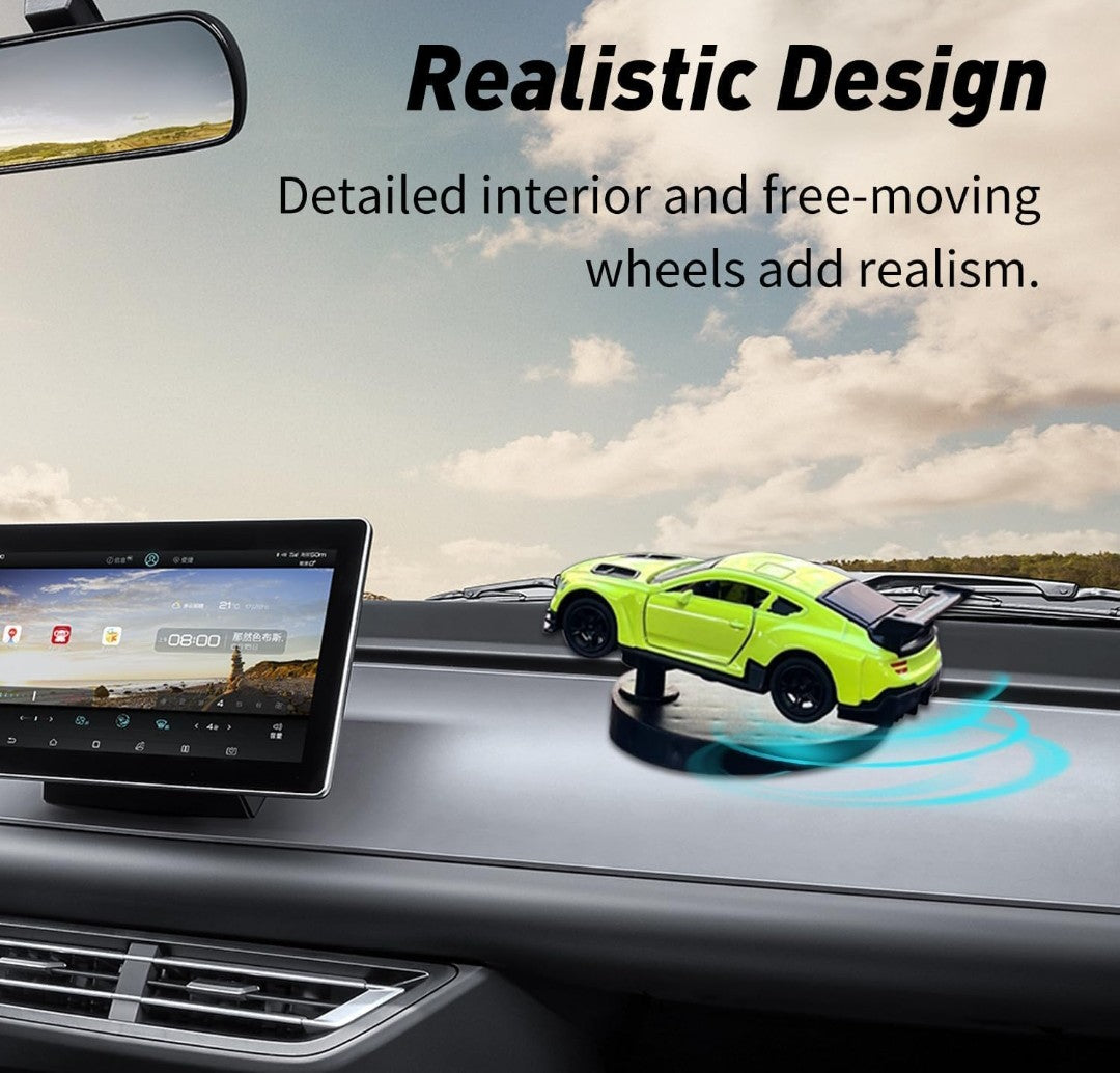 Car Dashboard Drift Car | Car Dashboard Ornaments | Car Dashboard Decoration Items | Car Accessories for Dashboard | Dashboard Drifting Toy | Interior Dash Ornament | Car Model Drifting Spin Ornament