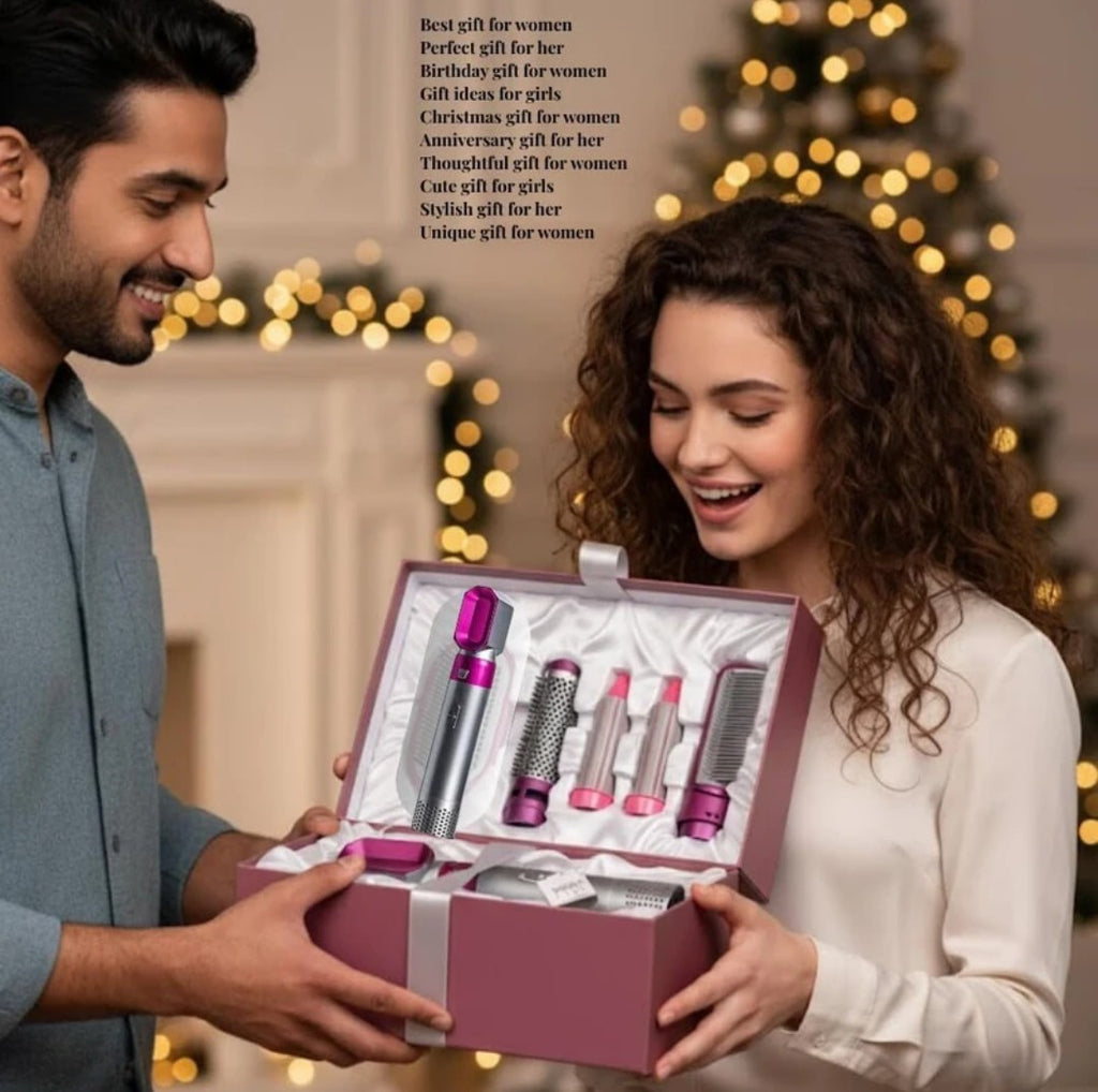 5 In 1 Hair Comb Negative Ion | Straightener Brush Blow Dryer | 5 in 1 MultifunctionalHair Dryer Styling 5-in-1 Multi-Head Hot Air Comb | 5 In 1 Electric Hair Dryer Comb |
