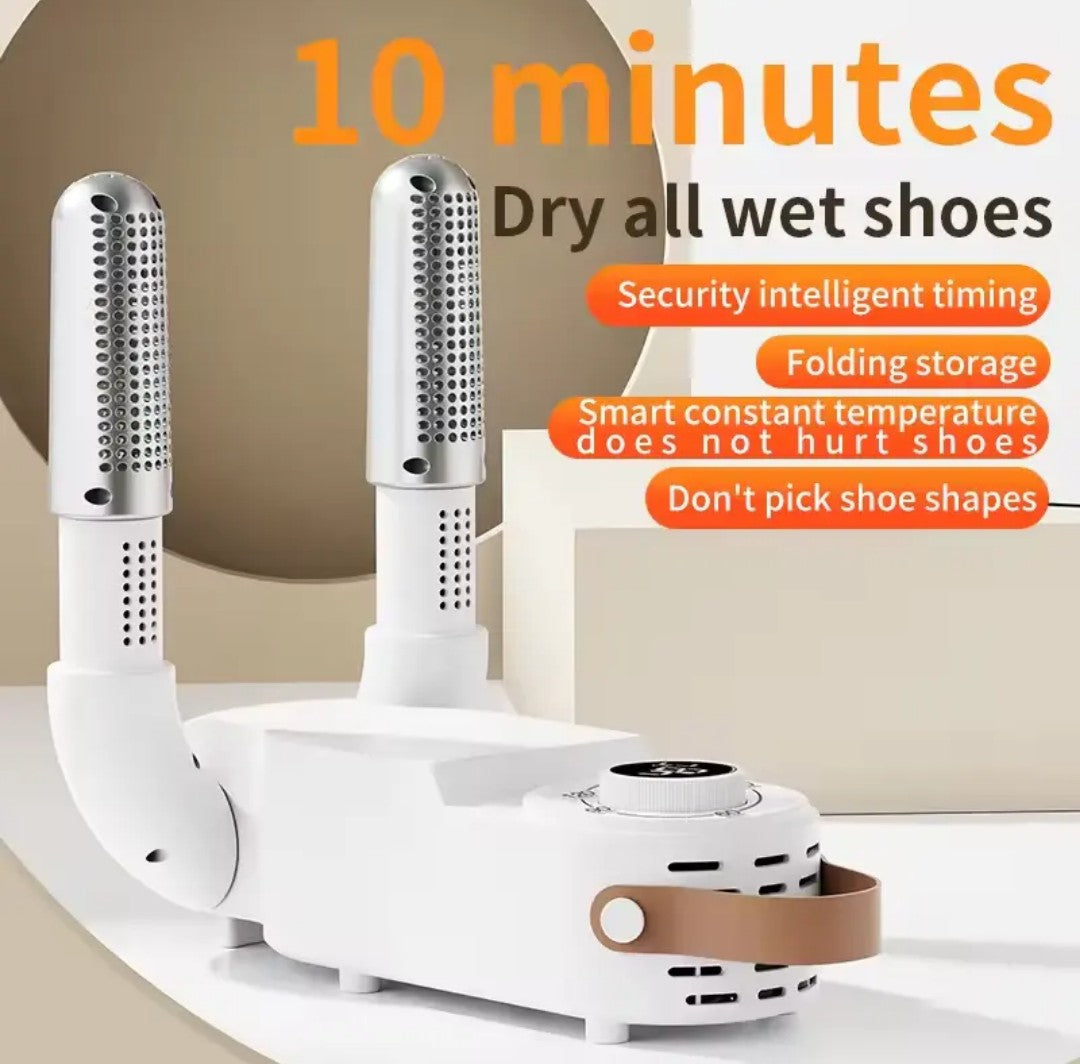 Electric Shoe Dryer | Glove Dryer | Dry Wet Shoes with 360°Heat Blower | Electric Shoe Warmer | Socks Dryer |