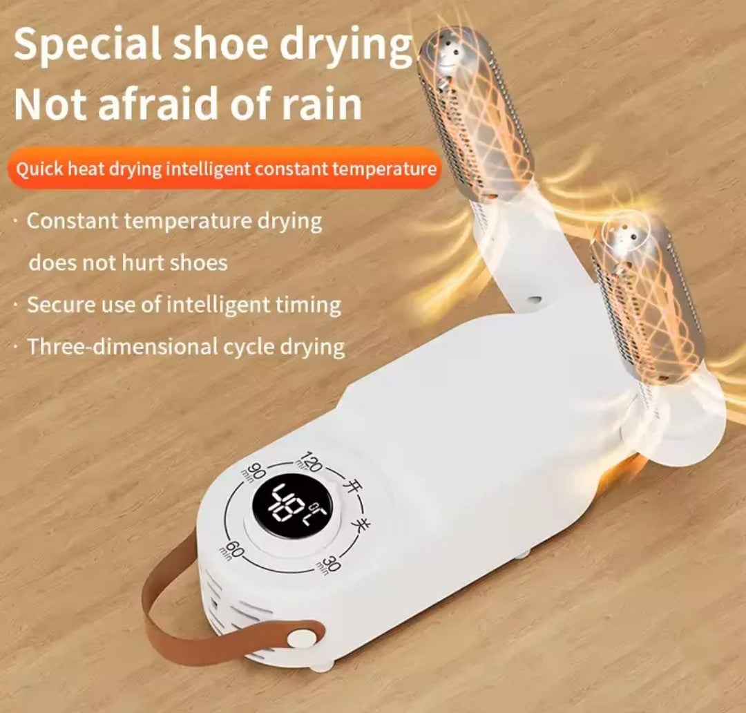 Electric Shoe Dryer | Glove Dryer | Dry Wet Shoes with 360°Heat Blower | Electric Shoe Warmer | Socks Dryer |