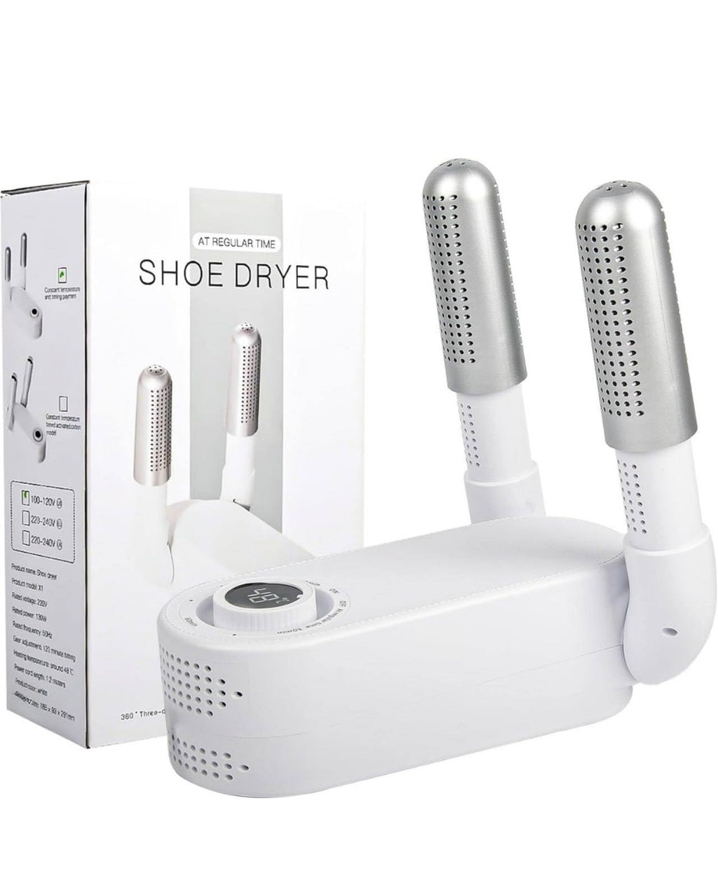 Electric Shoe Dryer | Glove Dryer | Dry Wet Shoes with 360°Heat Blower | Electric Shoe Warmer | Socks Dryer |