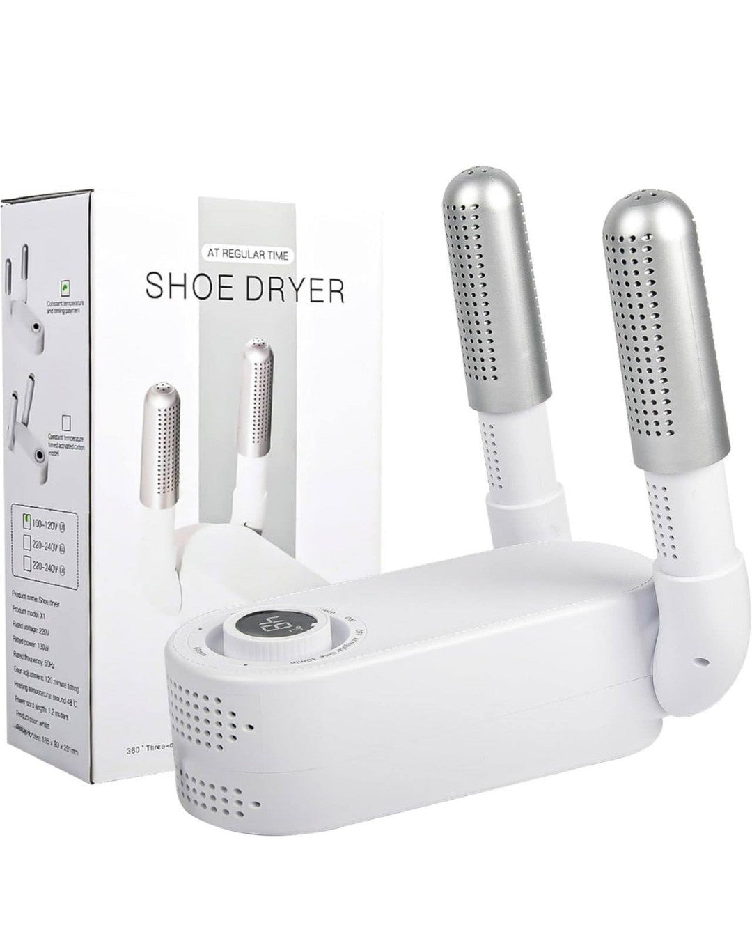 Electric Shoe Dryer | Glove Dryer | Dry Wet Shoes with 360°Heat Blower | Electric Shoe Warmer | Socks Dryer |
