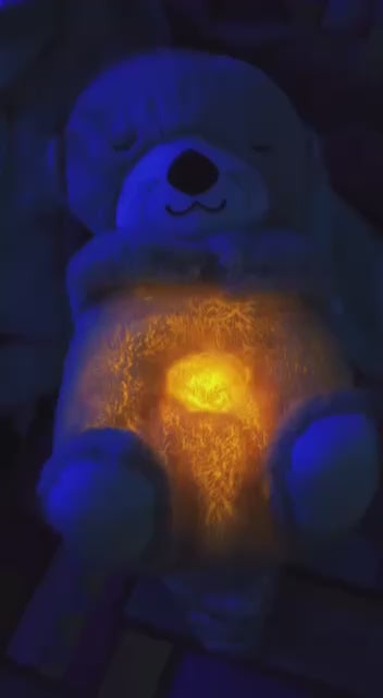 Breathing Teddy Bear with Music, Sound, Light and Breathing Motion